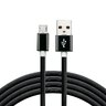 Cable silicone cable USB - micro USB everActive CBS-1.5MB 150cm with support for fast charging up to 2.4A black