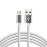 Cable silicone cable USB - micro USB everActive CBS-1.5MW 150cm with support for fast charging up to 2.4A white
