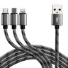 Cable USB cable 3in1 - USB-C, Lightning, micro USB 120cm everActive CBB-1.2MCI to 2.4A