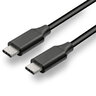 Cable USB-C PD E-Marker 100cm everActive CBS-1CCD Power Delivery 3.0 5A/20V 100W USB 3.1 Gen2 10Gbps 4K60Hz UHD