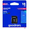 GOODRAM microSD (microSDHC) 16GB class 10 UHS-I memory card + SD adapter