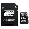 GOODRAM microSD (microSDXC) 64GB class 10 UHS-I memory card + SD adapter