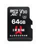 GOODRAM 64GB IRDM M3AA V30 U3 microSD Memory Card + SD Adapter