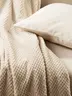 NOAH rice grain blanket beige 150x200 NOAH rice grain blanket beige 150x200