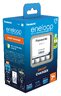 Rechargeable Battery Charger Panasonic Eneloop BQ-CC17 + 4 x R6/AA Eneloop 2000mAh BK-3MCDE