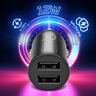 Car charger everActive CC-25 two USB sockets 12W