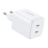 UGREEN 45W 2x USB-C Wall Charger for Phone / Smartphone X526 65154 UGREEN 45W 2x USB-C Wall Charger for Phone / Smartphone X526 65154