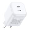 UGREEN 45W 2x USB-C Wall Charger for Phone / Smartphone X526 65154 UGREEN 45W 2x USB-C Wall Charger for Phone / Smartphone X526 65154