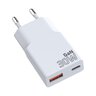 everActive GaN SUPER SLIM SC-380Q wall charger with USB QC3.0 and USB-C PD 30W socket