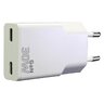 everActive GaN SUPER SLIM SC-385Q wall charger with two USB-C PD 30W sockets