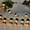 Snowman Lights BAT modee 0.9m WARM 10LED ML-C3015 Snowman Lights BAT modee 0.9m WARM 10LED ML-C3015