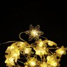 Snowflake Lights BAT modee 0.9m WARM 10LED ML-C3019