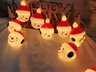 Snowman Lights BAT modee 0.9m WARM 10LED ML-C3026 Snowman Lights BAT modee 0.9m WARM 10LED ML-C3026