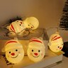 Snowman Lights BAT modee 0.9m WARM 10LED ML-C3027