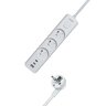 MORRE M405 Power Strip – 3 sockets, USB-A 12W, 2x USB-C 12W, 1.5 m