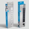 MORRE M408 Power Strip - 5 Outlets, 2xUSB-C 15W, 2xUSB-A 12W 1.5m