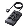 UGREEN S622 75141 1.5m Power Strip 6g - 6 AC sockets, 1xUSB-C, 3xUSB-A 20W