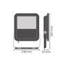 Ledvance floodlight 69W Natural 4000K black Ledvance floodlight 69W Natural 4000K black