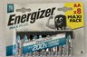 STECKDOSEN-Energizer MAX Plus LR6/AA Alkalibatterie (Blase) – 8 Stück