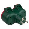 2 socket IP44 splitter with DPM grounding 2 socket IP44 splitter with DPM grounding