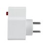 2-socket splitter with grounding and switch + 2x USB DPM 2-socket splitter with grounding and switch + 2x USB DPM