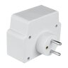 2-socket splitter with grounding and switch + 2x USB DPM 2-socket splitter with grounding and switch + 2x USB DPM