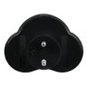 2-socket splitter with grounding and switch DPM black