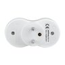 2-socket power strip with grounding DPM white