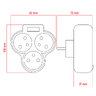 3-socket splitter with grounding and switch DPM black 3-socket splitter with grounding and switch DPM black