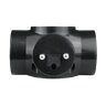 3-socket power strip with grounding DPM black