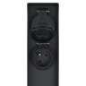 2G 1.5M IP44 Garden Post With DPM Ear Black 2G 1.5M IP44 Garden Post With DPM Ear Black