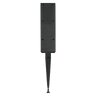 2G 1.5M IP44 Garden Post With DPM Ear Black 2G 1.5M IP44 Garden Post With DPM Ear Black