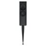2G 1.5M IP44 Garden Post With DPM Ear Black 2G 1.5M IP44 Garden Post With DPM Ear Black