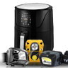 everActive HL-150, HL-160, HL-250 Flashlight Set + Air Fryer HEXO COOK XL